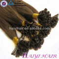 Wholesale Alibaba Chinese Supplier Cuticle Aligned Virgin Hair U Tip Hair Extension